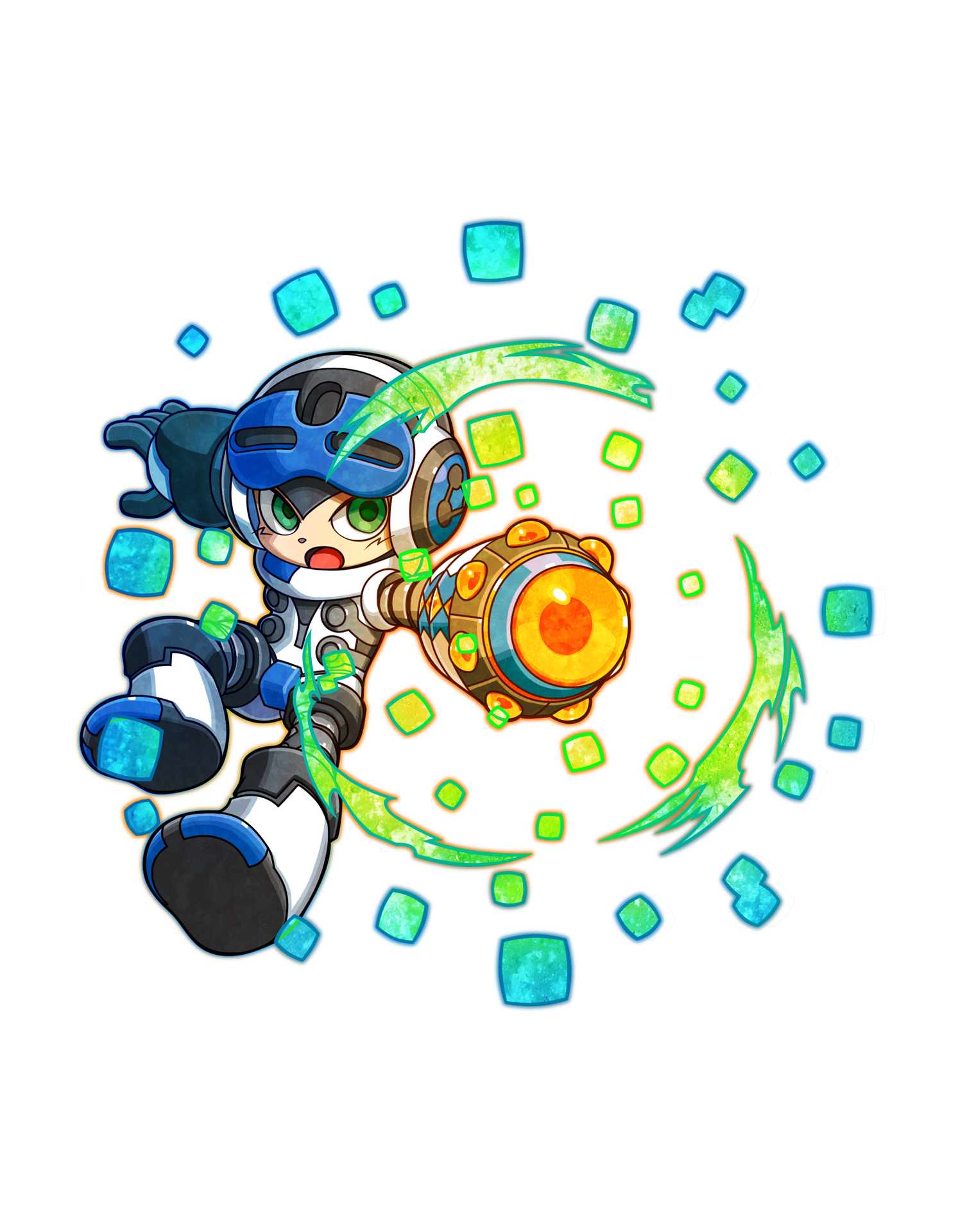 mighty gunvolt burst rom drastic